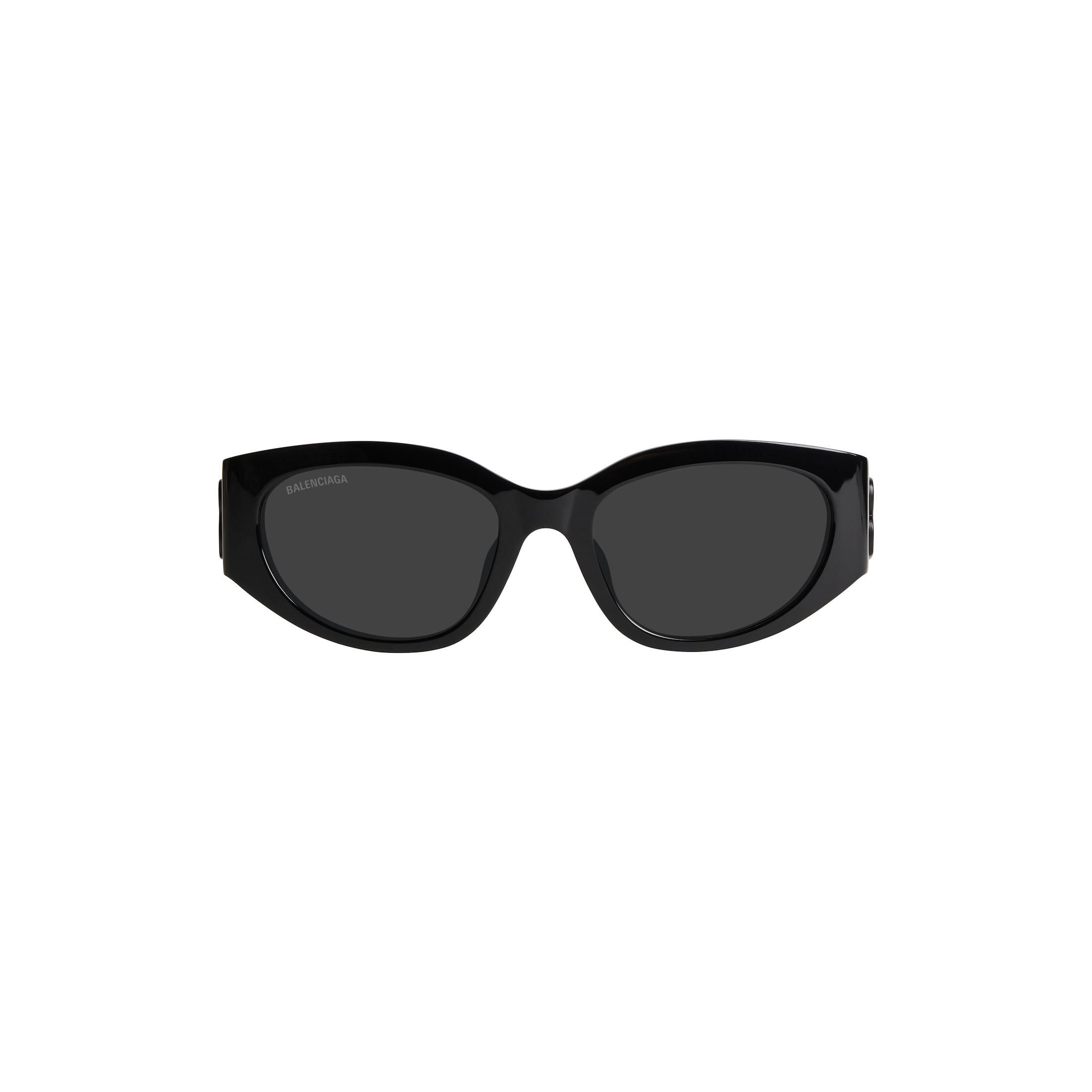 Women’s Bossy Round Af Sunglasses in Black - Image 1
